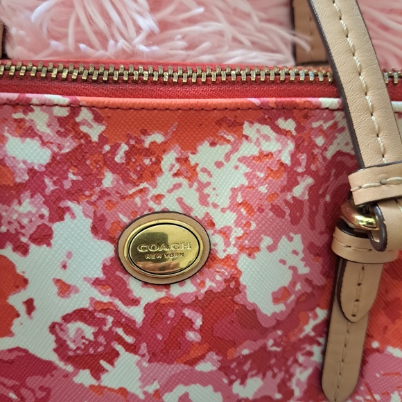 EUC COACH MINI BENNETT PEYTON MULTI COLOR SATCHEL CROSSBODY - Picture 7 of 9